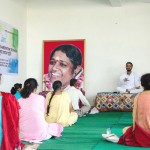Meditation in the fort of Chandi