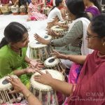 Hundreds of tabla players finding rhythm